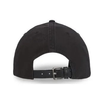 Pokrývka hlavy Kšiltovka Tommy Hilfiger Seasonal Flag Wash 6 Panel Cap AM0AM13348 Černá OS