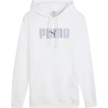 Pánská mikina Puma Ess Logo Lab Hoodie FL M 68818602 - puma white S