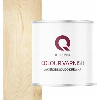 barva a nátěr na dřevo Lazurovací lak Q-COVER 2,5 l modrá, zelená polomat