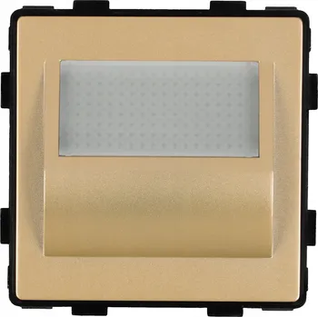 Nástěnné svítidlo LED Schodišťové/Podlahové/Nástěnné Světlo 1W Teplá Bílá, Zlaté, do Rámečků MIUUN