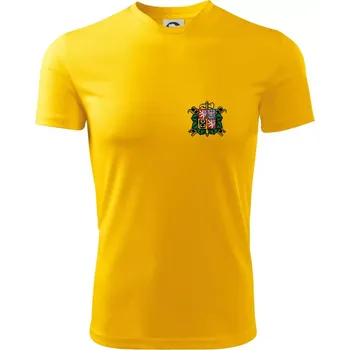 Chlapecké tričko Sbor dobrovolných hasičů - znak bez nápisu - Dětské triko sportovní (dresovina) - 134 cm/8 let ( Žlutá )