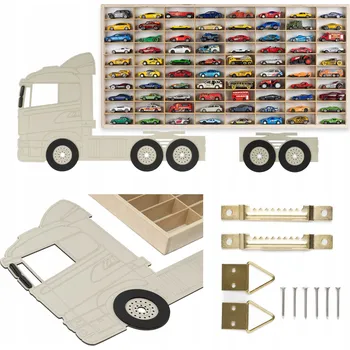 autíčko POLICE NA AUTÍČKA HOT WHEELS PRO CHLAPCE, KAPACITA 80 AUTÍČEK, BARVA KAŠMÍR