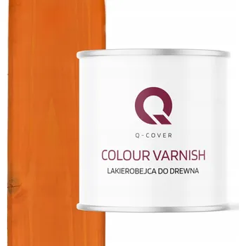 barva a nátěr na dřevo Lakovna Q-COVER 2,5 l oranžová polomatná