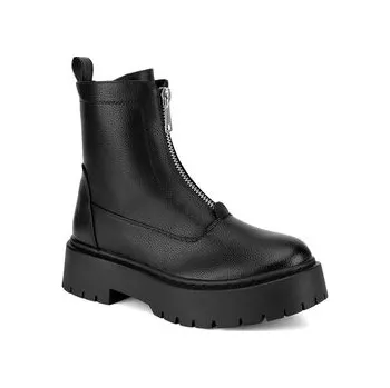 Dámské kozačky Polokozačky DeeZee HY13123-35 Černá 37