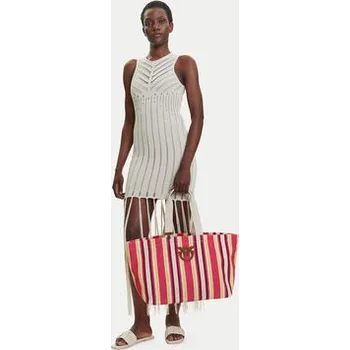 Kabelka PINKO Shopping Bag Extra PE 25 PLTT 104754 A2G5 Růžová OS