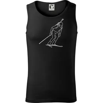 Biatlonista skica - Tílko pánské Core - 2XL ( Černá )