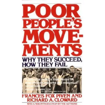 Cizojazyčná kniha Poor People's Movements (Richard A. Cloward,Frances Fox Piven)(Brožovaná)