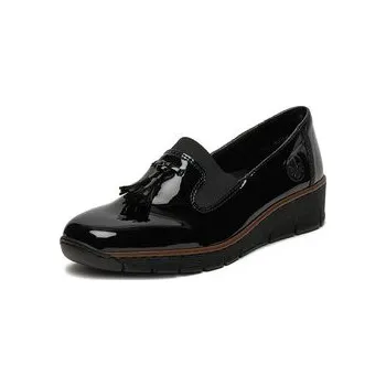 Dámské polobotky Polobotky Rieker 53751-00 Černá 38