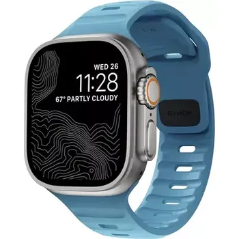 Řemínek na hodinky Nomad Sport Strap (M-L) řemínek pro Apple Watch Series 42/44/45/49 mm modrá (NM01008385)