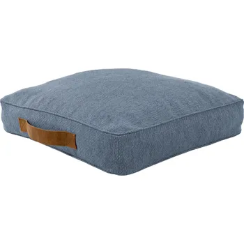 Taburet Kvadratický polštář PLUSZOVÝ taburet křeslo PERLOVÁ