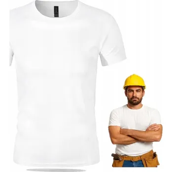 Pánské tričko Pracovní tričko FORINT Prodyšné pracovní tričko bílé TXM XXL