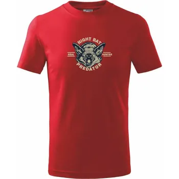 Real hunter predator - Tričko dětské bavlněné - 98 cm / 2 roky ( Červená )