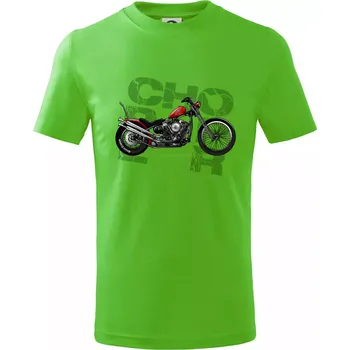 Chopper 004 - Tričko dětské bavlněné - 98 cm / 2 roky ( Apple Green )