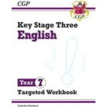 Anglický jazyk New KS3 English Year 7 Targeted Workbook (with answers) (CGP Books)(Brožovaná)
