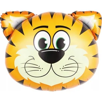 Balónek Fóliový balónek Tygr, 76x71 cm