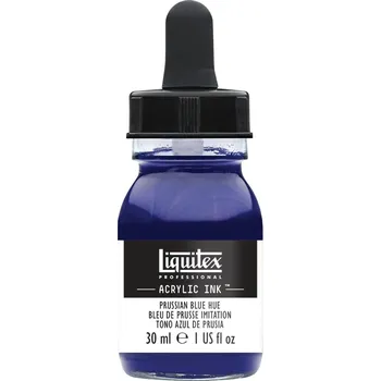 Výtvarná barva Pruská modř odstín 30 ml Liquitex Akrylový inkoust 320