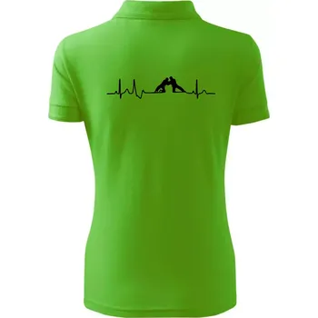Judo Ekg - Polokošile dámská Pique Polo - 2XL ( Apple Green )