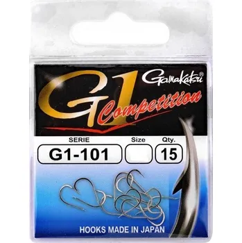 Rybářský háček Gamakatsu Competition Háčky na dno a plovák 15 ks