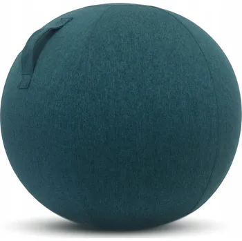 Sedací pytel Sedací míč do kanceláře NAMI 65 cm tmavě tyrkysový ergonomický