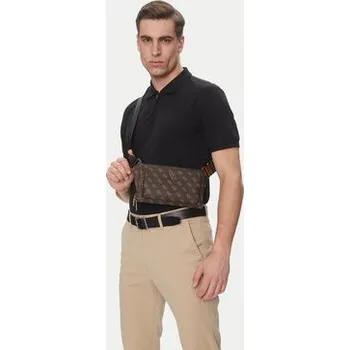 Ledvinka Ledvinka Guess Milano HMMILO P5214 Hnědá OS