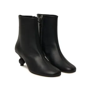 Dámské kozačky Polokozačky Weekend Max Mara Acro 2525796014600 Černá 36