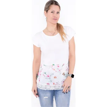 Dámské tričko Dámské triko KIXMI PATTIE BÍLÁ M