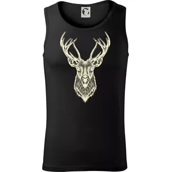 Jelen kresba - Tílko pánské Core - L ( Černá )