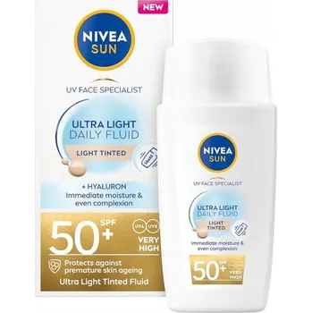 Přípravek na opalování Krém na opalování Nivea Sun 50 SPF 40 ml