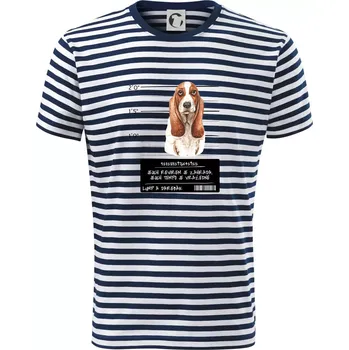 Baset - lump a darebák - Triko na vodu - XS ( Prouhovaná )