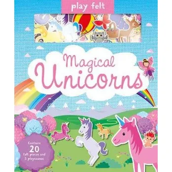 První čtění Play Felt Magical Unicorns - Activity Book (Joshua George)(Leporelo)