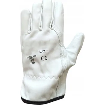 Pracovní rukavice Pracovní rukavice, ochranné kožené svářečské rukavice driver kozí kůže vel. 9 CE