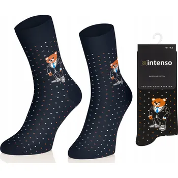 Pánské ponožky Intenso Ponožky 0549_023 černé, velikost 44-46