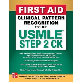 Učebnice First Aid Clinical Pattern Recognition for the USMLE Step 2 CK (Radhika Sreedhar,Christopher R. Fernandes)(Pevná)