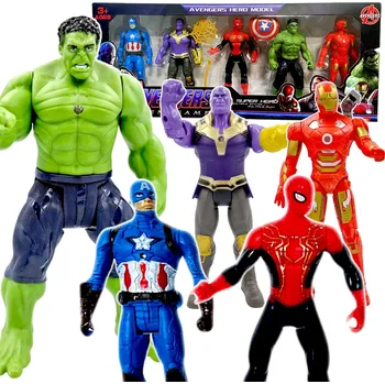Figurka Sada figurek Avengers Toys 5 ks plastové, vícebarevné, pro děti 3+