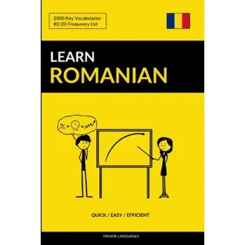 Cizí jazyk Learn Romanian - Quick / Easy / Efficient (Pinhok Languages)(Brožovaná)