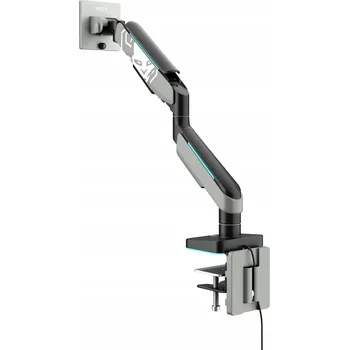 Držák monitoru DIABLO Držák na Monitor do 49'' LED RGB 8 Barev X-Arm Šedo-Černý