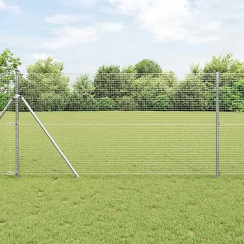 Plot Zváraný drôtený plot 1,2x10 m, pozinkovaná oceľ