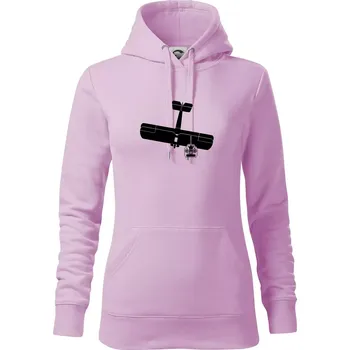 Dámská mikina RC letadlo - Mikina dámská Cape s kapucí - XS ( Orchid )