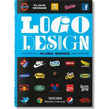 Populárně naučná literatura pro dospělé Logo Design. Global Brands - Multilingual (English, French, German) (Julius Wiedemann)(Pevná)