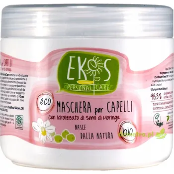Vlasová regenerace Pierpaoli Ekos Maska na vlasy s proteiny z moringových semen 500 ml