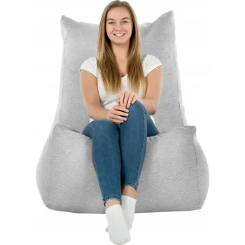 Křeslo Zahradní křeslo k sezení taburet ZERRA STŘÍBRNÝ