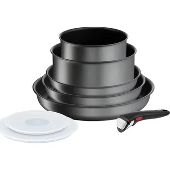 Sada nádobí Tefal Sada hrnců 8 ks černá
