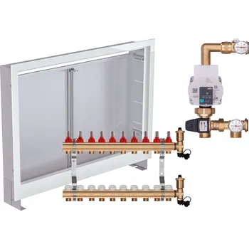 rozdělovač topení Rozdělovač Instal-home pro 10 okruhů