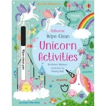 První čtění Wipe-Clean Unicorn Activities (KIRSTEEN ROBSON)(Brožovaná)