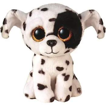 plyšák Ty Beanie Boos LUTHER, 15 cm - pes