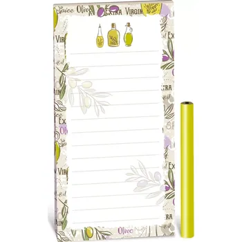 Magnetický poznámkový bloček - Olivový olej