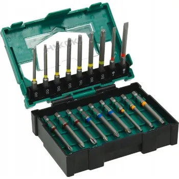 Vrták Hikoki Sada smíšených bitů 75 mm v kazetě Box II 18ks 40030022