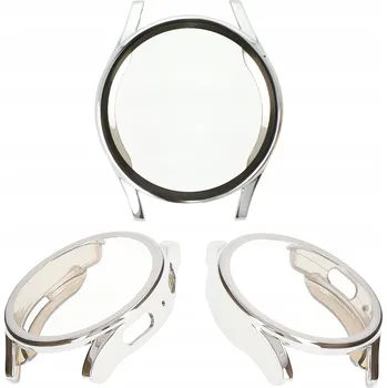 Pouzdro na mobilní telefon Pouzdro s ochranou displeje Bizon pro Galaxy Watch 7 40 mm, kryt na hodinky