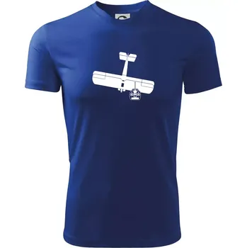 RC letadlo - Pánské triko Fantasy sportovní (dresovina) - XL ( Královská modrá )