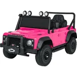 Mamido Dětské elektrické autíčko Land Rover Defender 110 SVX Concept růžové